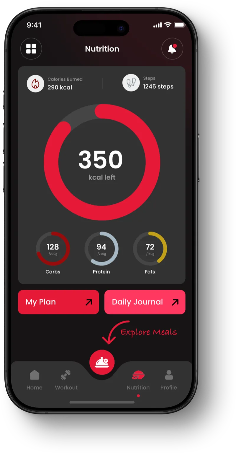 YourFit Nutrition Tracking